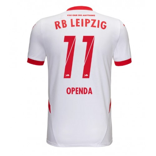 Dres RB Leipzig Lois Openda #11 Domaci 2024-25 Kratak Rukav